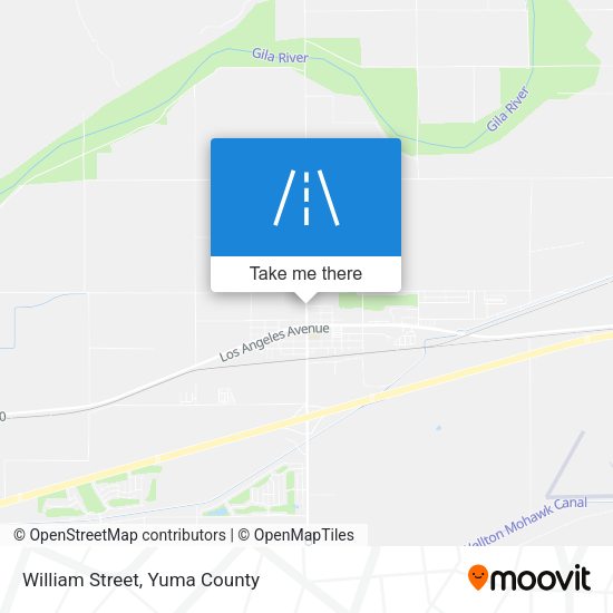 Mapa de William Street