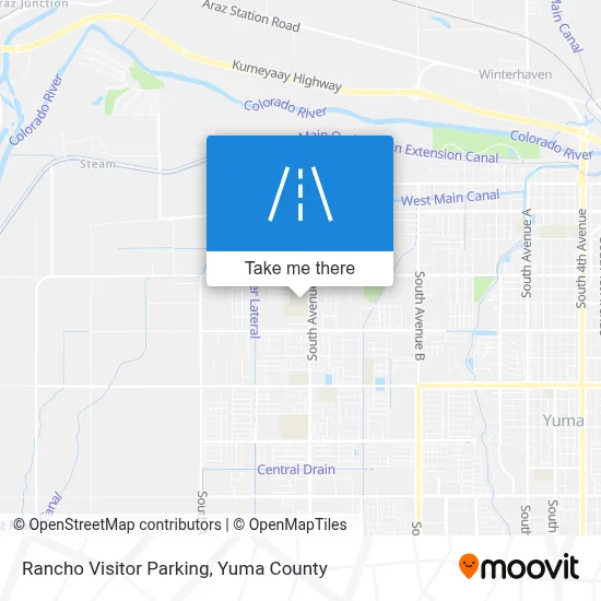 Rancho Visitor Parking map