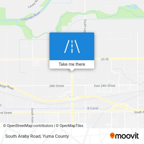 South Araby Road map