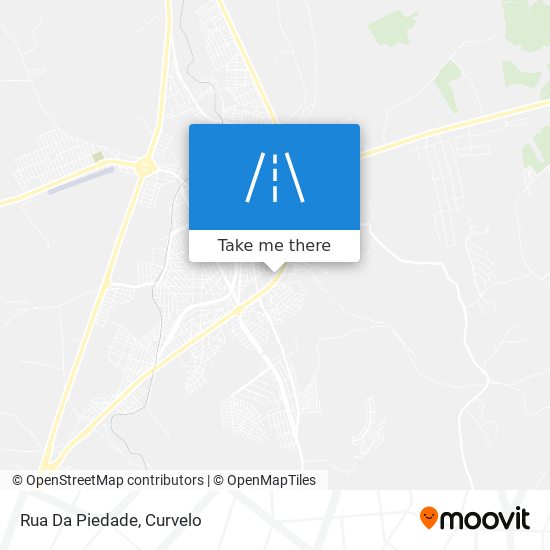 Mapa Rua Da Piedade