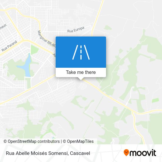 Rua Abelle Moisés Somensi map