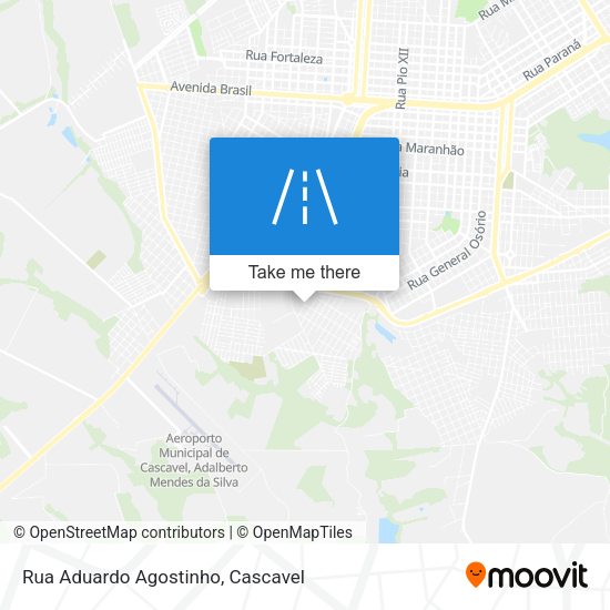 Rua Aduardo Agostinho map