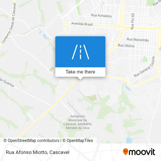 Rua Afonso Miotto map