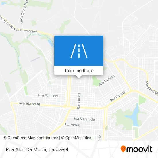 Rua Alcir Da Motta map