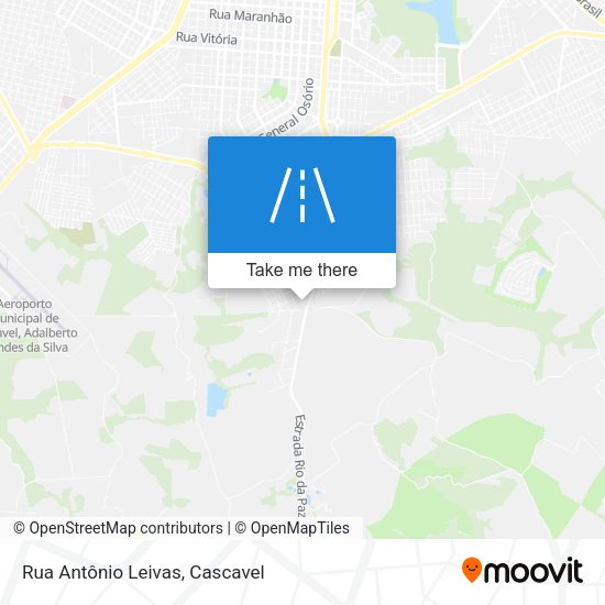 Rua Antônio Leivas map
