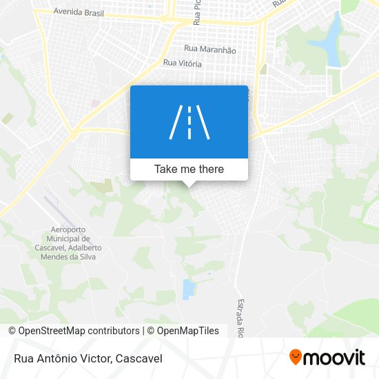 Rua Antônio Victor map