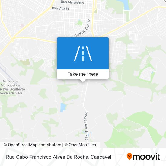 Rua Cabo Francisco Alves Da Rocha map