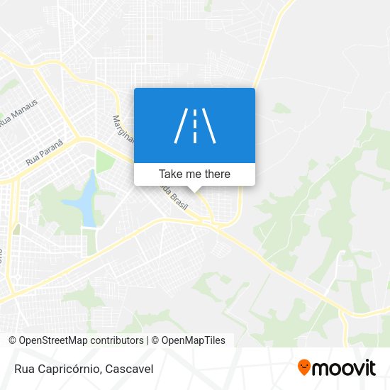Rua Capricórnio map
