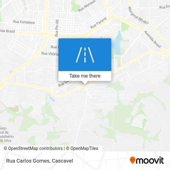 Rua Carlos Gomes map
