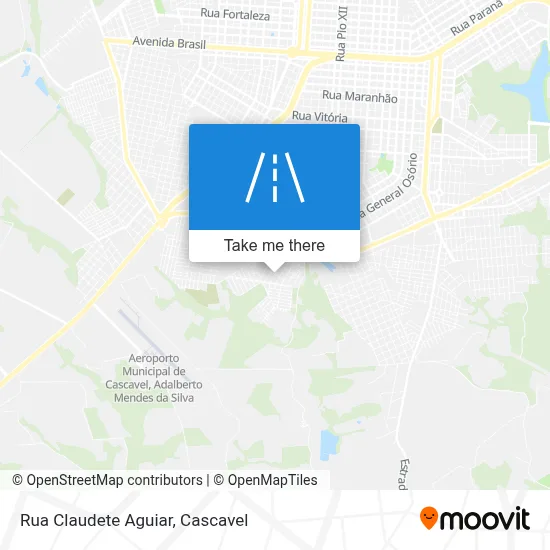 Rua Claudete Aguiar map