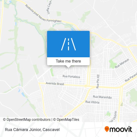 Rua Câmara Júnior map
