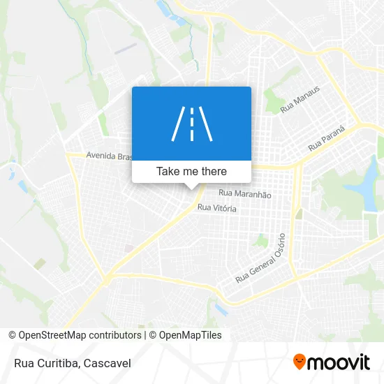 Rua Curitiba map