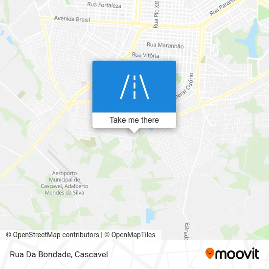 Rua Da Bondade map