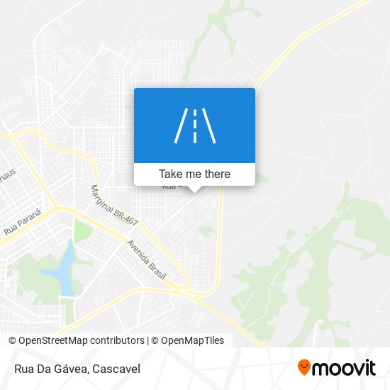 Rua Da Gávea map