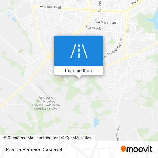 Rua Da Pedreira map