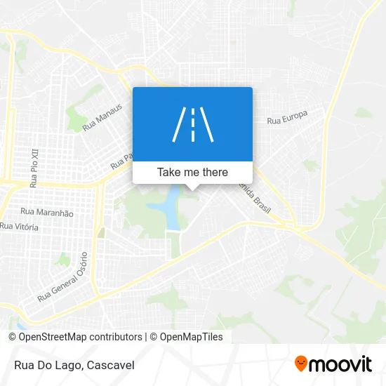 Rua Do Lago map