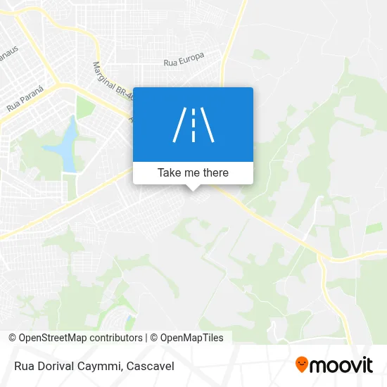 Rua Dorival Caymmi map