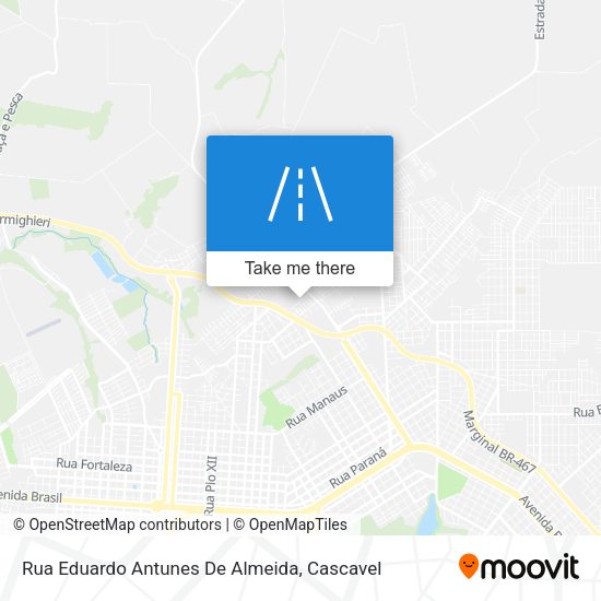 Rua Eduardo Antunes De Almeida map