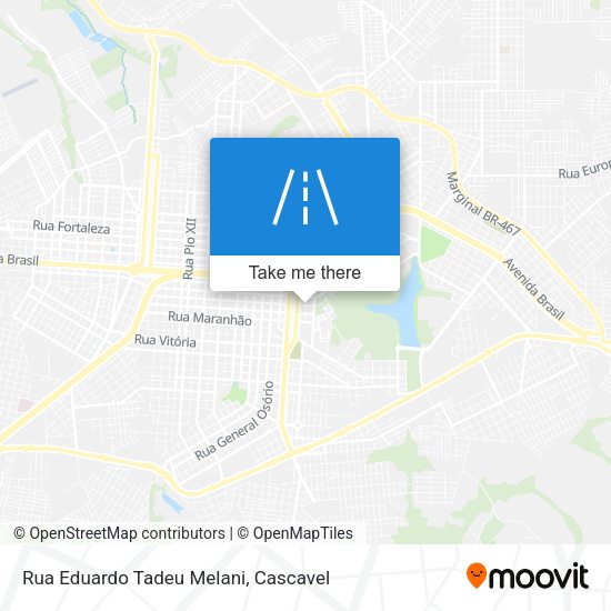 Rua Eduardo Tadeu Melani map