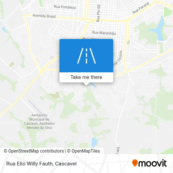 Rua Elio Willy Fauth map
