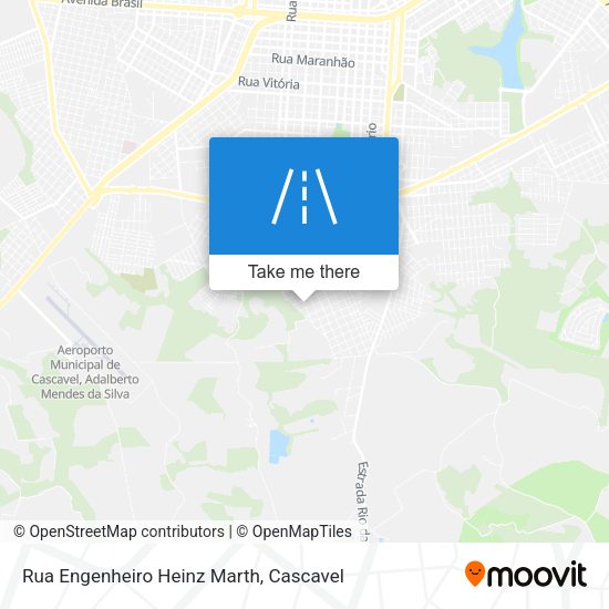 Rua Engenheiro Heinz Marth map