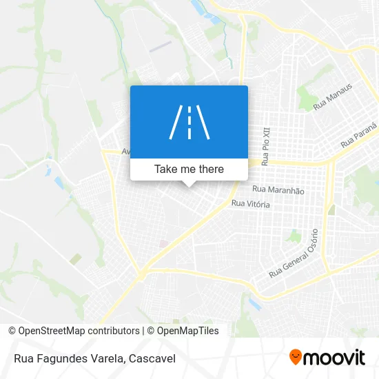 Rua Fagundes Varela map