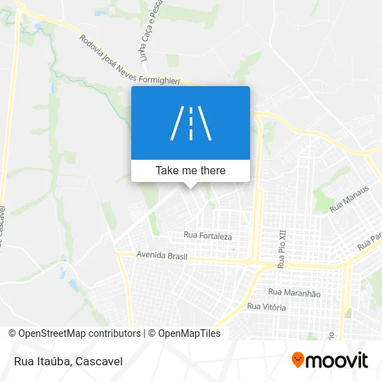 Rua Itaúba map
