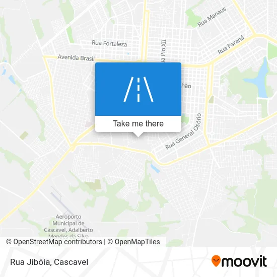 Rua Jibóia map