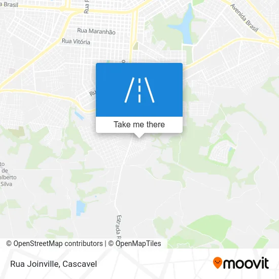 Rua Joinville map