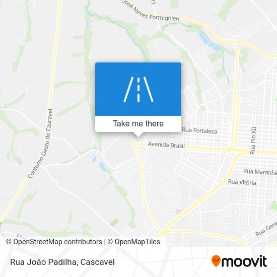 Rua João Padilha map