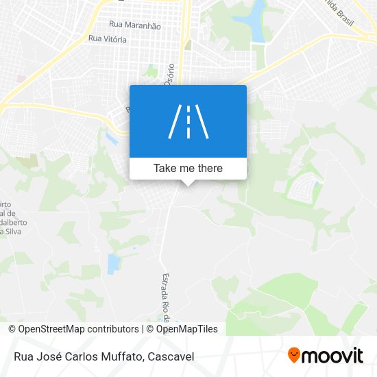 Rua José Carlos Muffato map