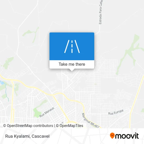 Rua Kyalami map