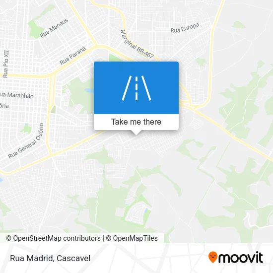Rua Madrid map