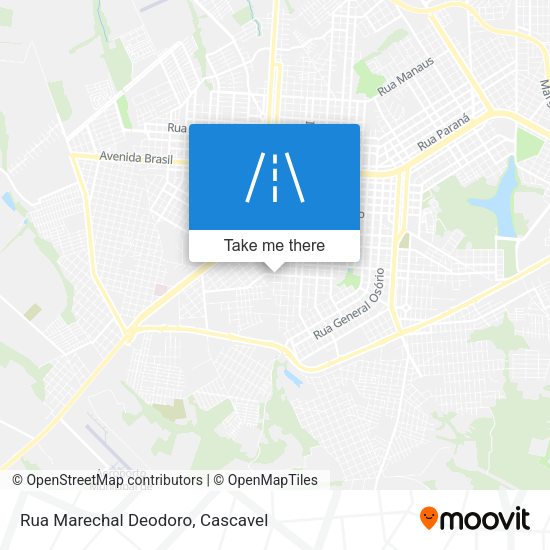 Rua Marechal Deodoro map