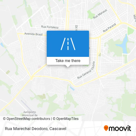 Rua Marechal Deodoro map
