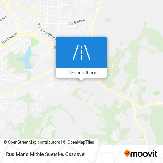 Rua Maria Mithie Suetake map