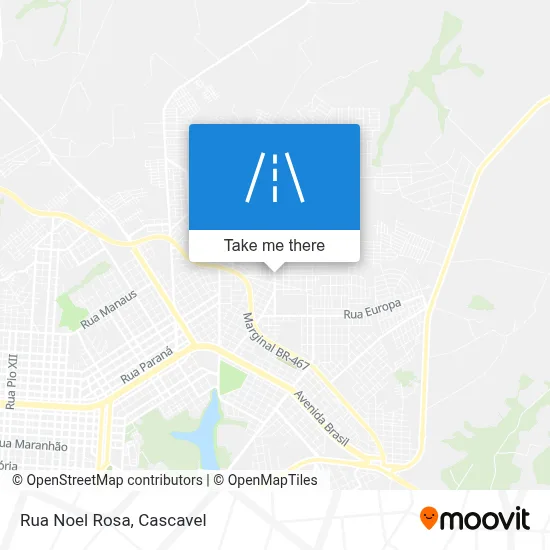 Rua Noel Rosa map
