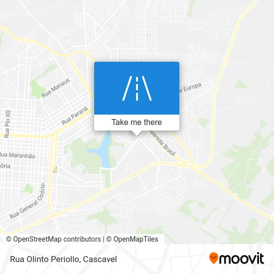 Rua Olinto Periollo map