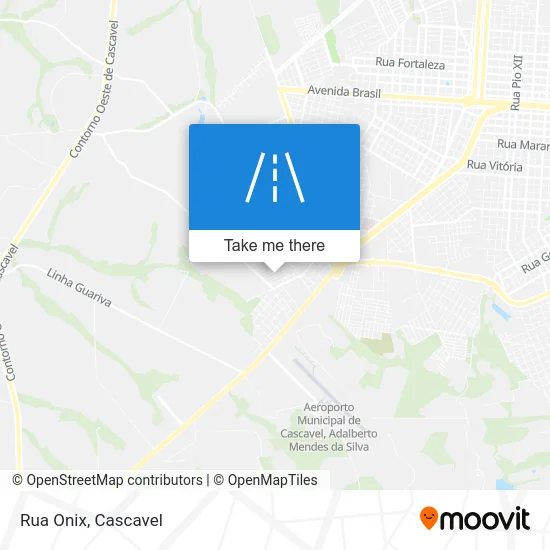 Rua Onix map