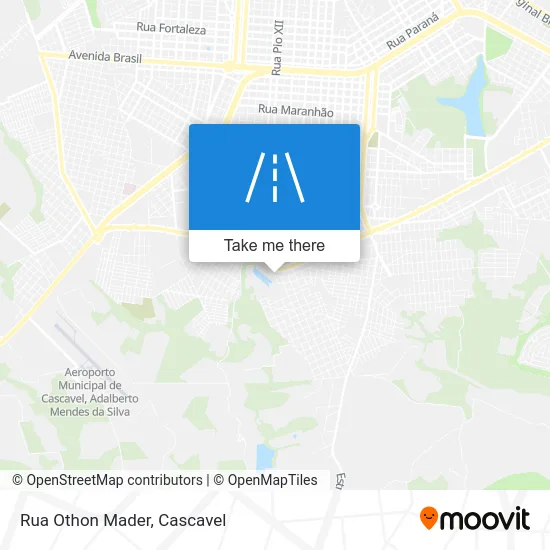 Rua Othon Mader map