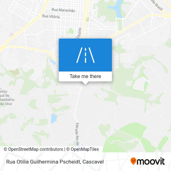 Rua Otilia Guilhermina Pscheidt map