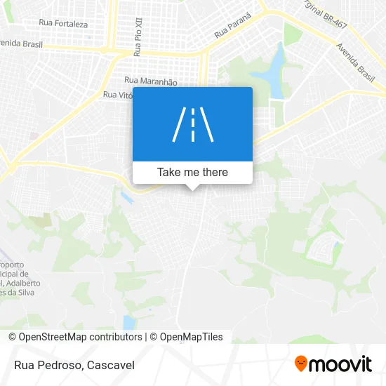 Rua Pedroso map