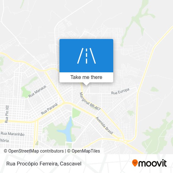 Rua Procópio Ferreira map
