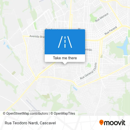 Rua Teodoro Nardi map
