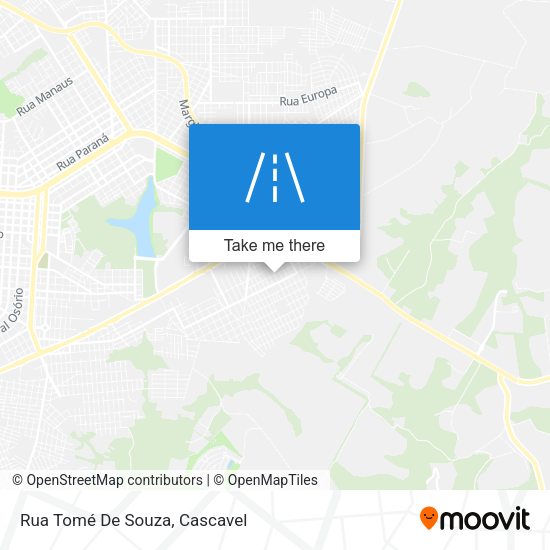 Rua Tomé De Souza map