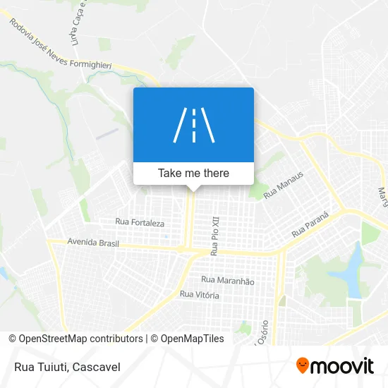 Rua Tuiuti map