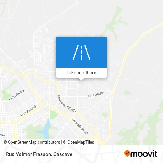 Rua Valmor Frasson map
