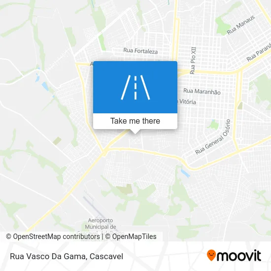 Rua Vasco Da Gama map
