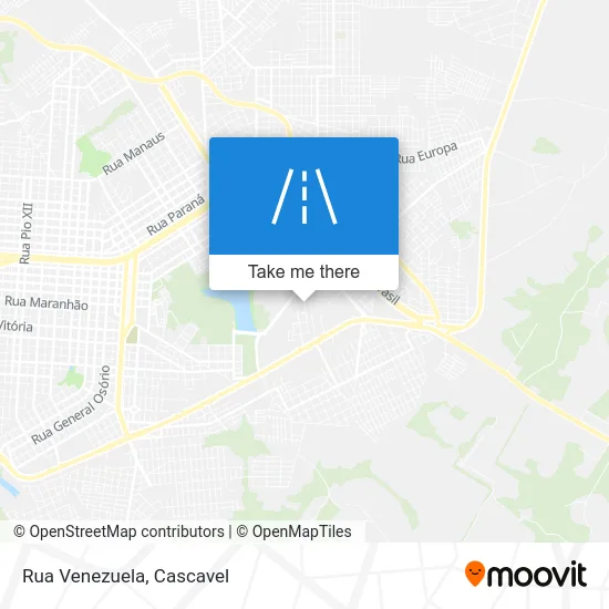 Rua Venezuela map