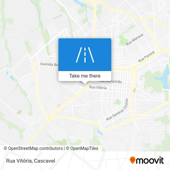 Rua Vitória map